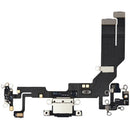 Cable flex de puerto de carga para iPhone 16e (Premium) (Negro) - Encuentra el mejor reemplazo para tu iPhone en Xela, Quetzaltenango.