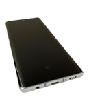 Pantalla OLED con marco para LG Velvet 5G UW Verizon, refurbished, plateado, ideal para cambio de pantalla rota.