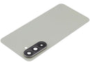 Tapa trasera de vidrio color oliva para Samsung Galaxy A56 5G (A566) con lente de cámara, repuesto.