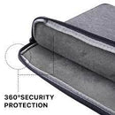 MYBAT PRO SLEEVE BAG CON AGARRADOR PARA LAPTOP Y MACBOOK 13 PULGADAS GRIS