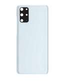 Tapa trasera con lente de camara para Samsung Galaxy S20 Plus (original) (Blanco Nube)