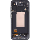 Pantalla LCD Aftermarket Plus Graphite para Samsung Galaxy A56 5G (A566) de 6.62", con marco, para reparación.