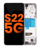 Pantalla OLED usada con marco para Samsung Galaxy S22 en Quetzaltenango.