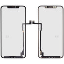 Pantalla LCD 3 en 1 con flex largo para iPhone 11 Pro Max (A2161, A2218, A2220), repuesto para pantalla rota.