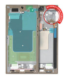 Compra la carcasa media en color Titanium Yellow para Samsung Galaxy S24 Ultra 5G en Quetzaltenango.