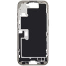 Chasis medio Natural Titanium para iPhone 16 Pro Max A3212/A3213/A3214, con botones de encendido y volumen, repuesto Aftermarket Plus.