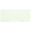 Kit de teclas UK color Citrus para MacBook Neo 13" A3404 (2026), repuesto para reparación de teclado Apple.