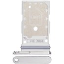 Bandeja dual SIM blanca para Samsung Galaxy S26 Plus (S947), repuesto original.