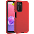 Funda Heavy Duty Samsung Galaxy A03S (Rojo & Negro)