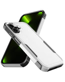 Funda Galaxy A07 Dual Layers Shockproof Strong - WHITE