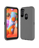 Funda heavy duty Galaxy A10E (Gris oscuro & Negro)