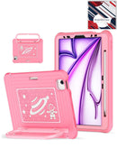Funda Kids SpaceGrip azul para iPad 10.9" y 11" con asa y soporte, ideal para niños.