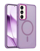 Case magnético de carga inalámbrica para Galaxy A15 en color morado en Xela Quetzaltenango.