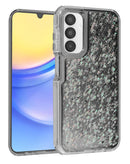 Protege tu Galaxy A15 con estilo con esta funda dura anticontusiones en color negro en Xela, Quetzaltenango.