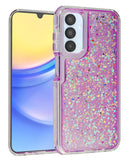 Protege tu Samsung Galaxy A15 con esta funda dura a prueba de shock en color morado en Quetzaltenango.