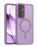 Case de carga inalambrico magnetico nuevo Purple Galaxy A17