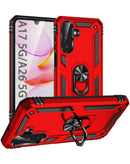 Encuentra la mejor funda híbrida de dos capas con aro de metal y protector de cámara para tu Galaxy A17 en Quetzaltenango.