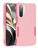 Protege tu Galaxy A17 con esta funda doble capa resistente a golpes en color rosado en Xela Quetzaltenango.