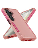 Funda doble capa anticasco Samsung Galaxy A27 (PINK)