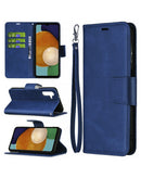 Funda de cuero Samsung Galaxy A32 5G con ranura para tarjeta - DARK BLUE
