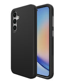 Protege tu Samsung Galaxy A37 con una funda dual layer de absorción de choque en color negro en Xela Quetzaltenango.