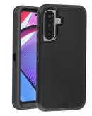 Protege tu Galaxy A37 con una funda Heavy Duty de color negro en Quetzaltenango.