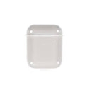 Funda negra de TPU suave para AirPods 1/2, protección elegante y duradera.