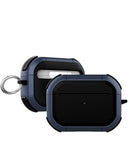 Protege tus AirPods 3rd Gen con estilo en Quetzaltenango con el estuche Rugged Armor con llavero en color azul.