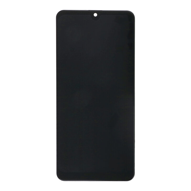 Pantalla con marco para Samsung Galaxy A31 Negro Incell sin funcion de huella digital