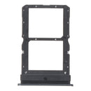 Bandeja SIM negra Premium para Xiaomi Poco X3 GT Dual Card Version, para reparación de celulares.