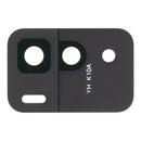 Lente de cámara trasera negra premium para Xiaomi Poco X3 GT, repuesto de cristal de cámara.