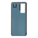 Tapa trasera azul HQ para Xiaomi 12T/12T Pro, sin logo, con adhesivo para repuesto.