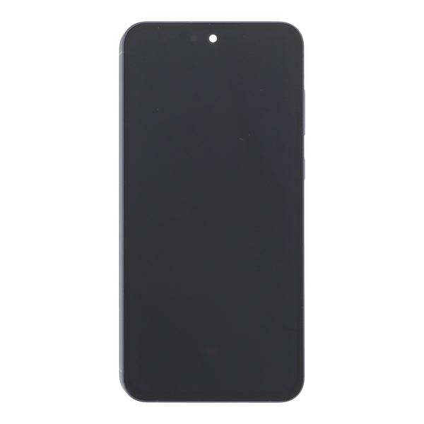 Pantalla con marco para Samsung Galaxy A55 azul marino original