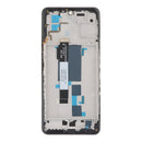 Pantalla LCD de repuesto negra OEM para Xiaomi Poco X3 GT con marco, ideal para reparación de teléfono.
