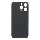 Tapa trasera de titanio azul para iPhone 15 Pro Max, con adhesivo, orificio pequeño y sin logo OEM.
