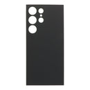 Tapa trasera de repuesto Samsung Galaxy S24 Ultra Titanium Black, sin logo, con adhesivo HQ.