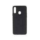Funda protectora doble capa negra para Samsung Galaxy A10S, resistente a golpes y caídas.