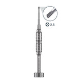 Destornillador de precision antideslizante desmontable BEST 895 - Cruz convexa 2.5