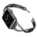 Correa metálica bling crystals para iWatch disponible en Xela, Quetzaltenango.