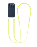 Encuentra el Lanyard cruzado para funda de teléfono colgante en Xela con diseño en color verde lima.