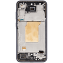 Pantalla OLED para Samsung Galaxy A35 5G con marco (Azul Marino)