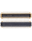 Conector flex FPC de 40 pines para pantalla Samsung Galaxy A04, A05 y A14 5G. Ideal para reparación de pantalla.