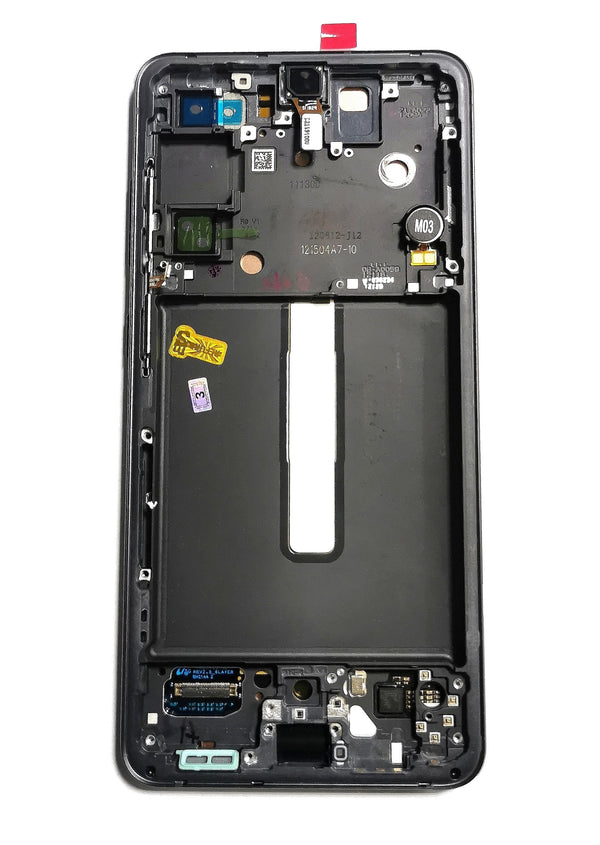 Pantalla para Samsung Galaxy S21 FE - Color Negro - Con Marco