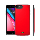 Protege tu iPhone 8/7/6S/6 con esta funda de carga protectora portable de 5500mAh en color rojo en Xela, Quetzaltenango.