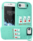 Funda de goma a prueba de golpes con diseño de muñeca 3D para iPhone 7/8 en Xela Quetzaltenango.