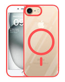 Encuentra en Xela Quetzaltenango el caso de diseño impreso con carga inalámbrica para iPhone 7 en color rojo.