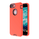 Protege tu iPhone 8 Plus/7 Plus con una funda de silicona diseño heavy duty color naranja en Quetzaltenango.