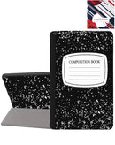 Tapa trasera para iPad con diseño de mariposa y estilo cuaderno antiguo, compatible con varios modelos de iPad.