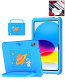 Funda infantil Kids SpaceGrip azul claro con asa y soporte para iPad 10.9" / 11" SlowBack.