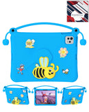 Funda infantil antichoque azul para iPad 10.9" con soporte Bee Handle.